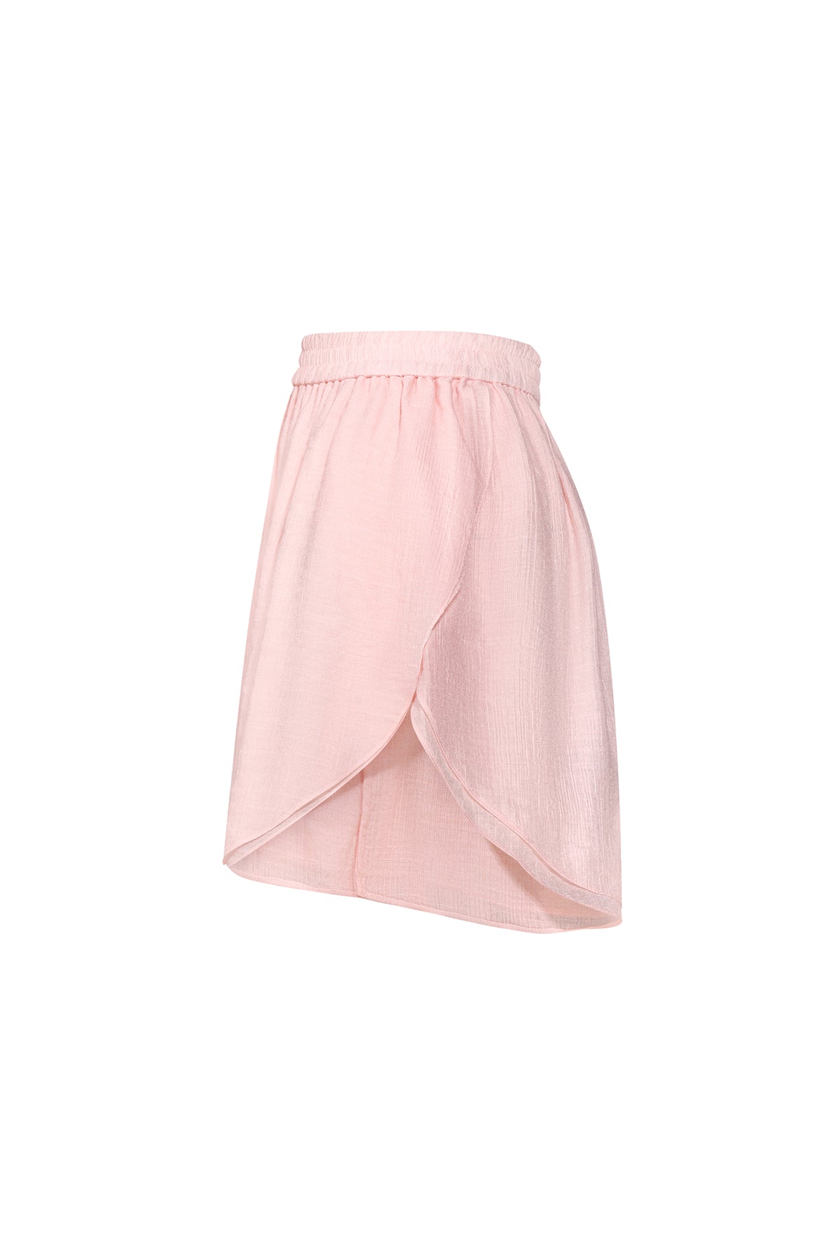 LINEN SHORTS PINK