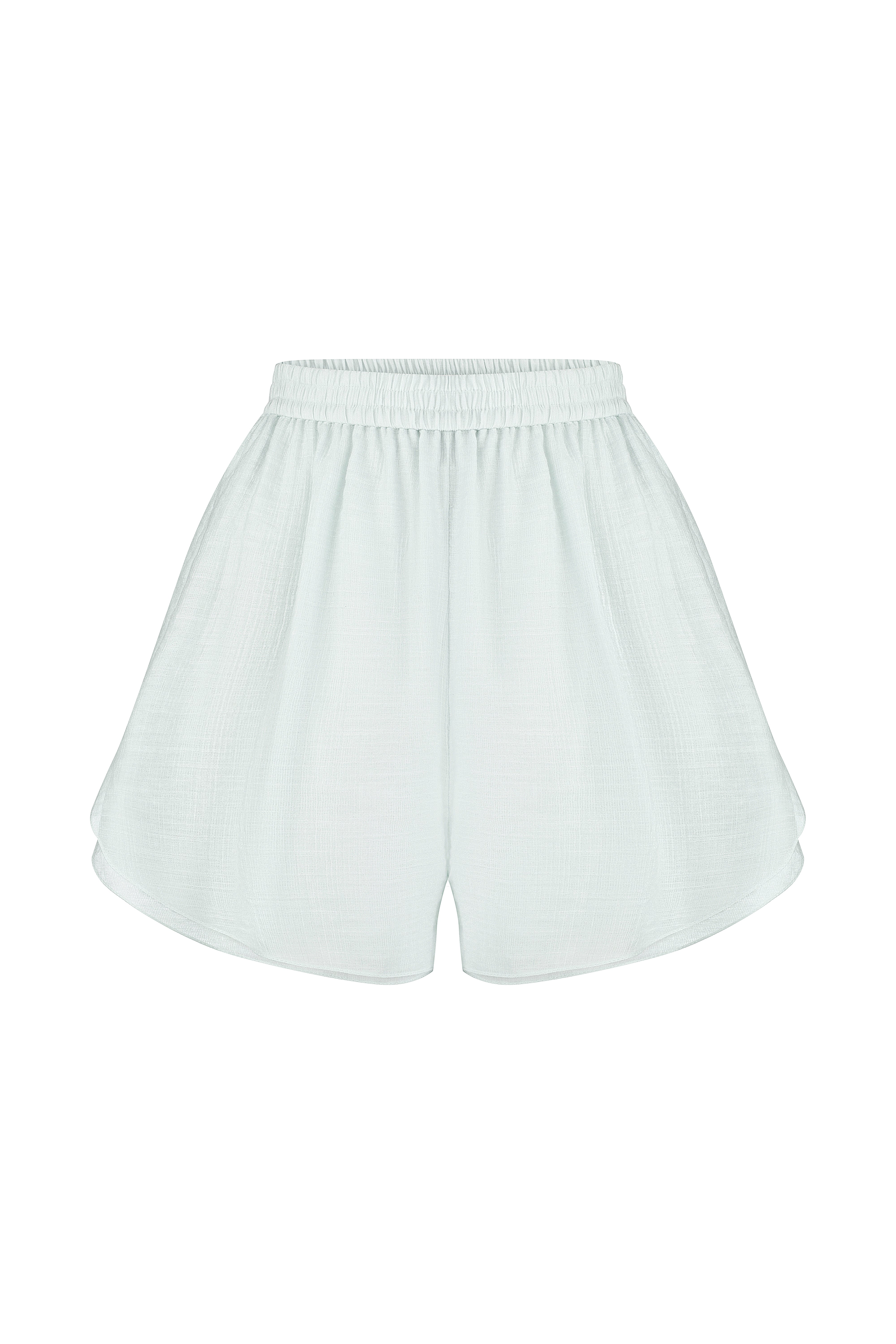 LINEN SHORTS MINT