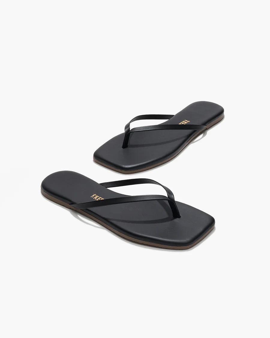 Tkees Square Toe Lily Black