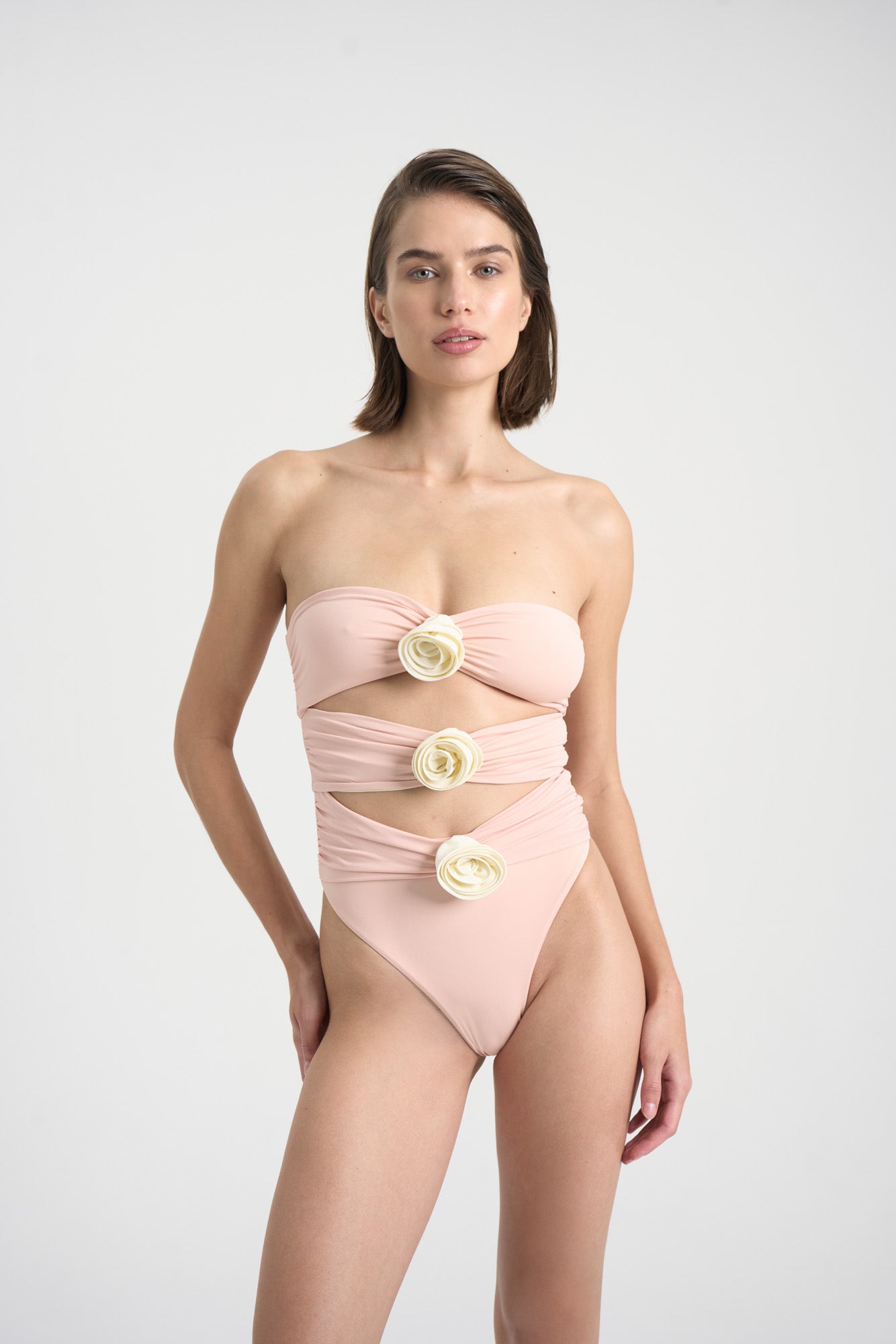 Vesna One Piece Quartz Rose Ivory