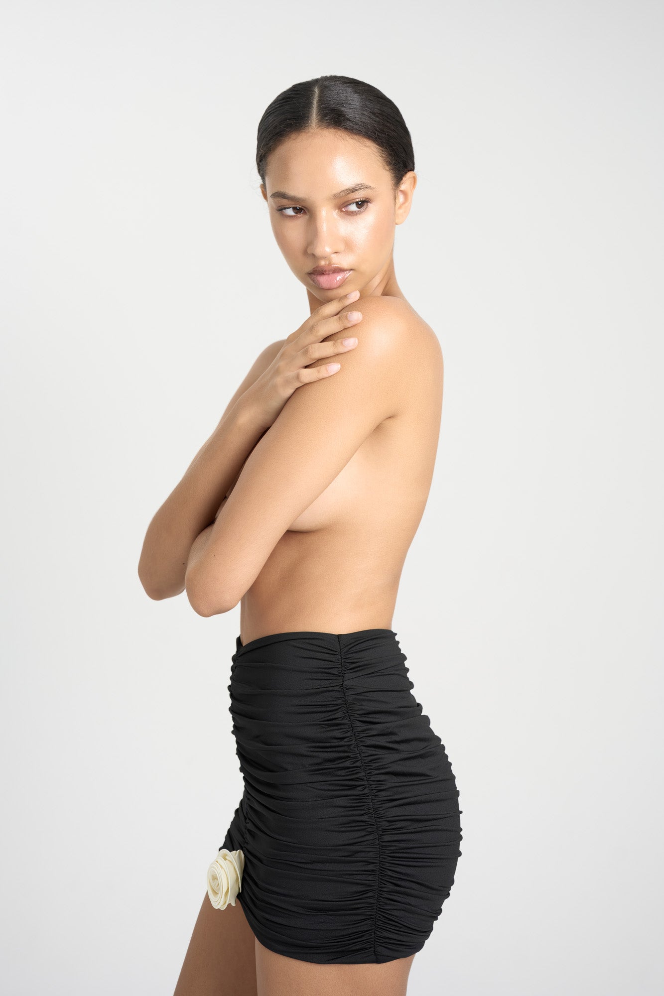 Lilibet Skirt Black/Ivory