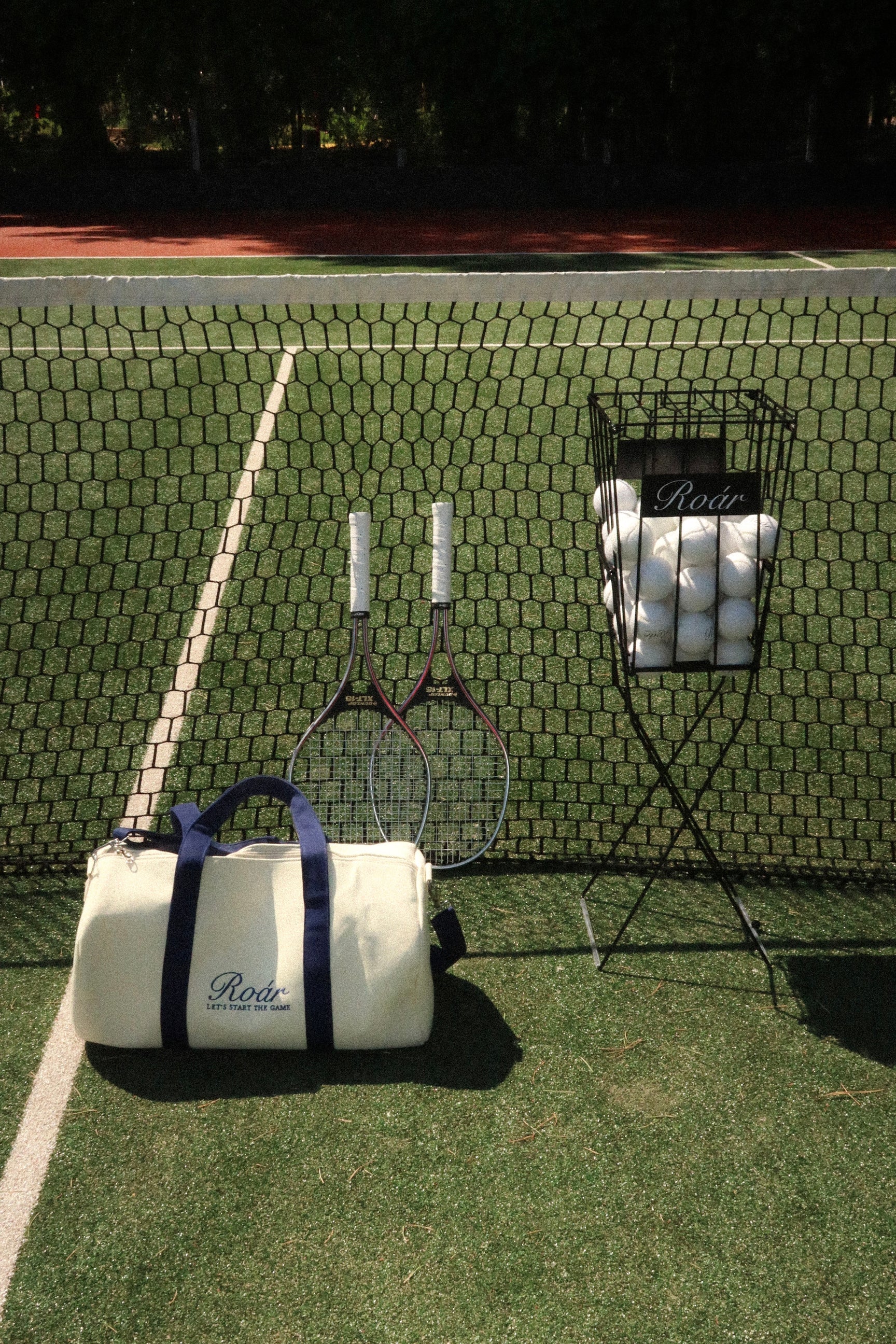 TENNIS BAG IVORY