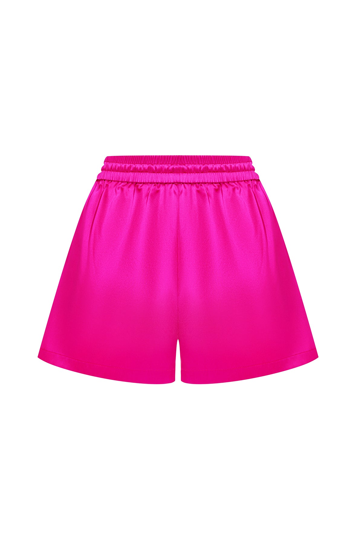 SILK SHORTS FUCHSIA