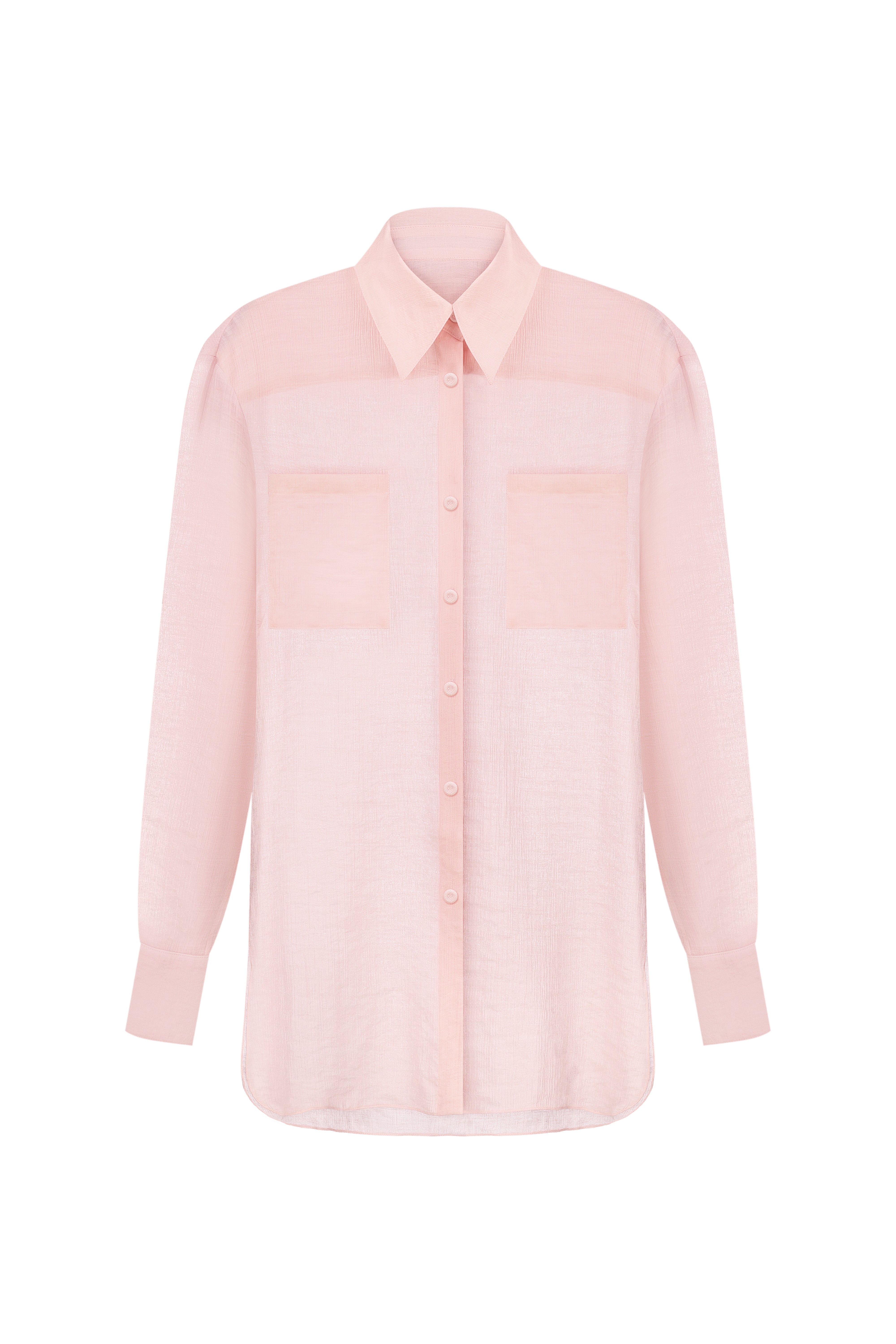 LINEN SHIRT PINK
