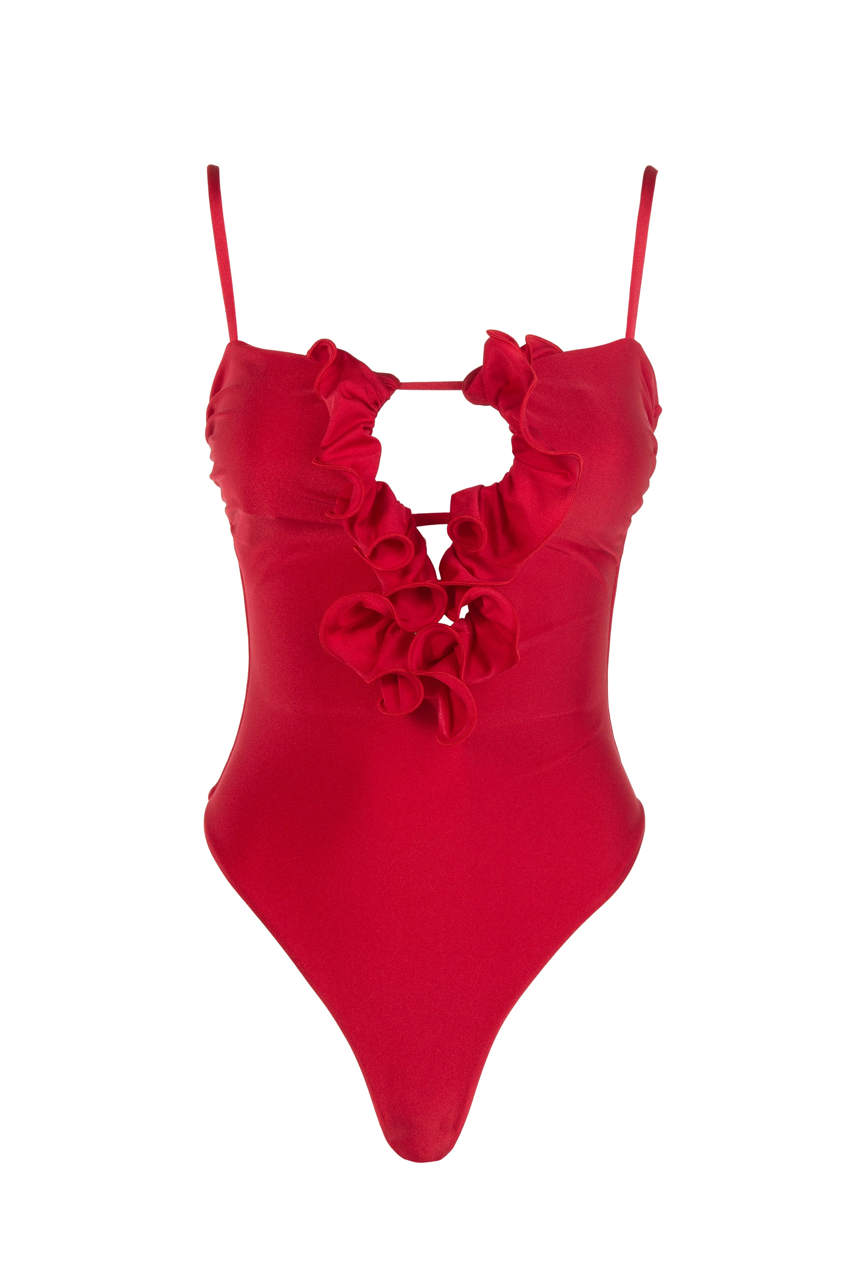 Mermaid Onepiece Lycra Red