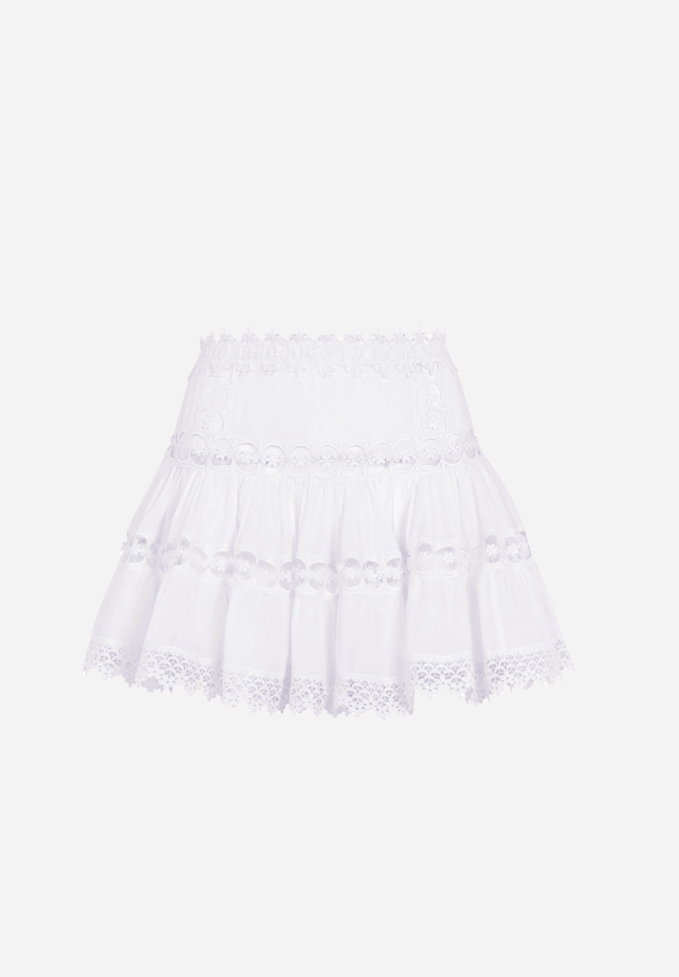 Greta Skirt White