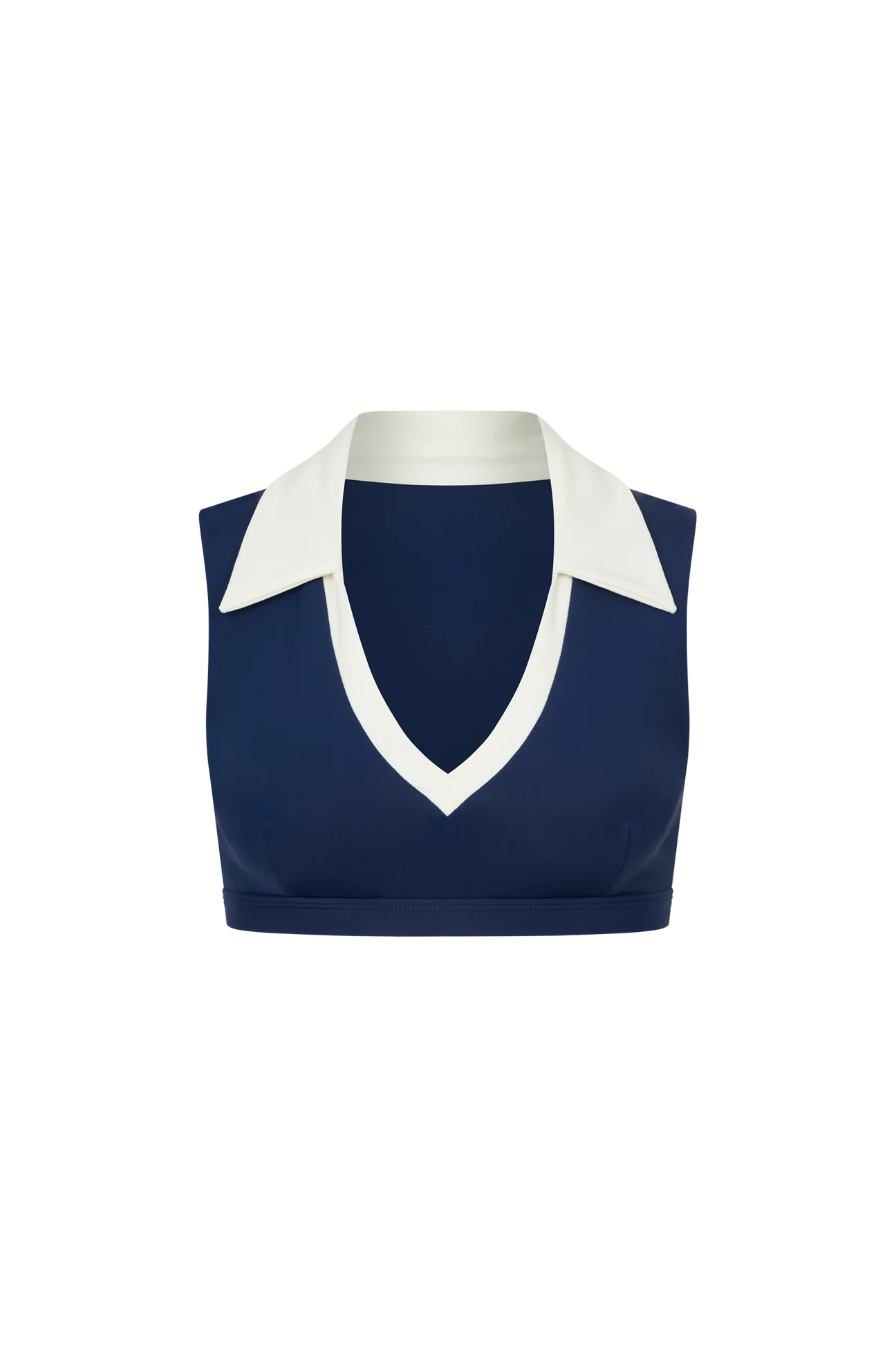 SUNSET POLO TOP NAVY